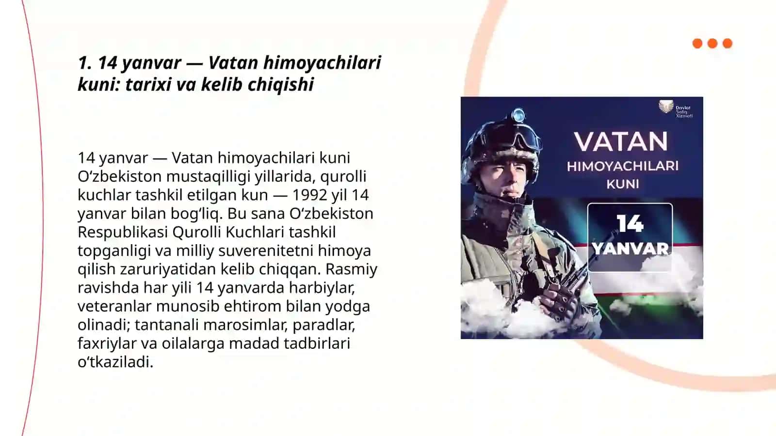 14 yanvar — Vatan himoyachilari kuni: tarixi va kelib chiqishi 3