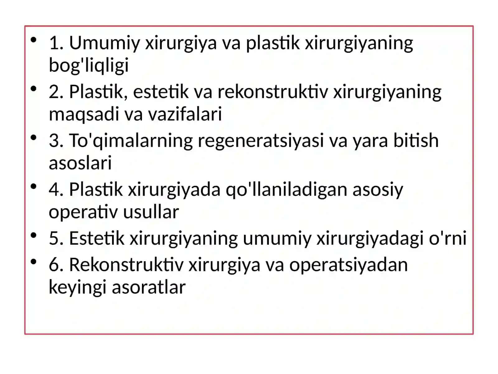 UmumiyxirurgiyaPlastikestetikxirurgikvarekonstruktivxirurgiyaasoslariBajardi 3