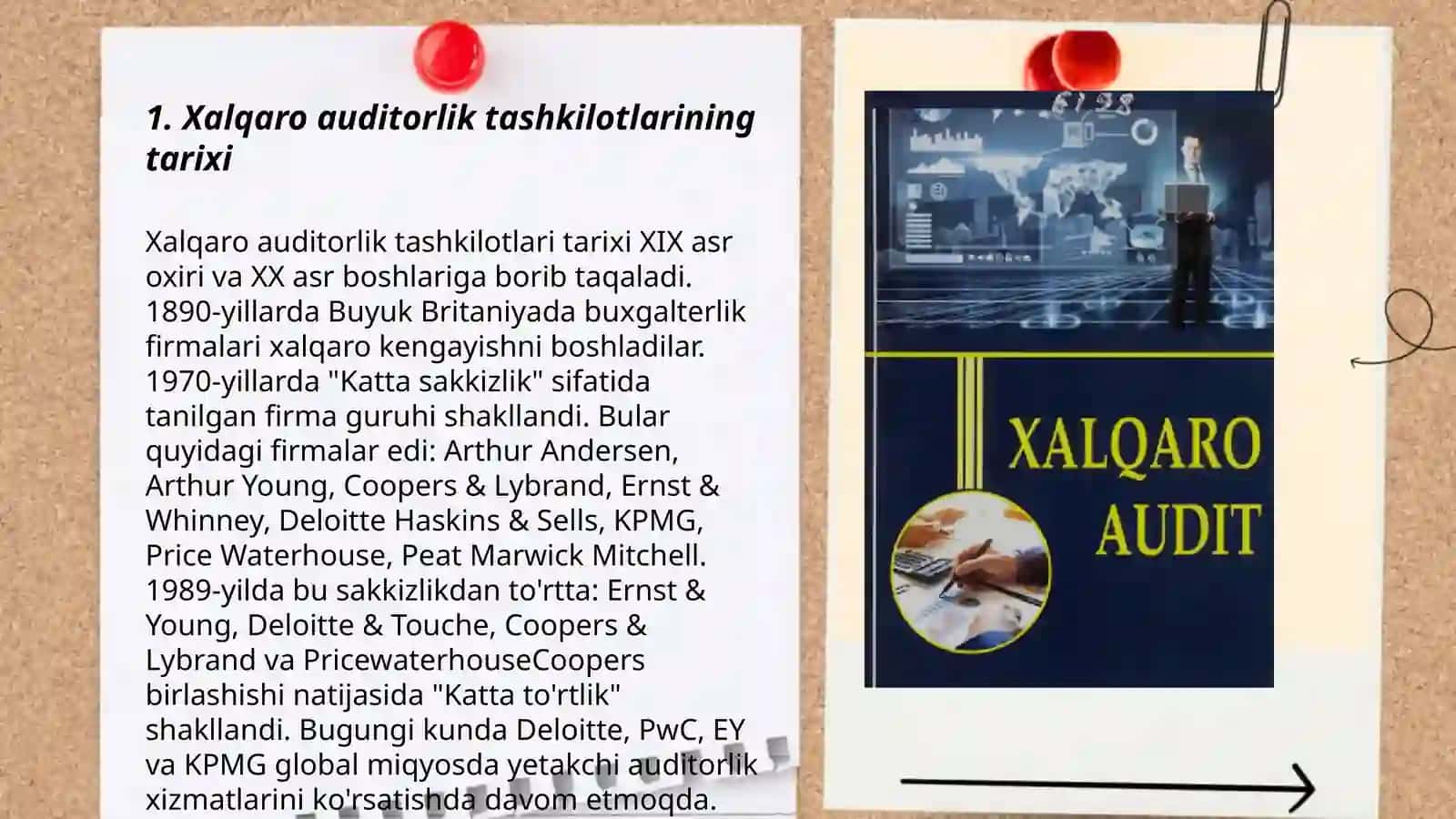 Xalqaro auditorlik tashkilotlari va kompaniyalari ularning rivojlanish tarixi 3