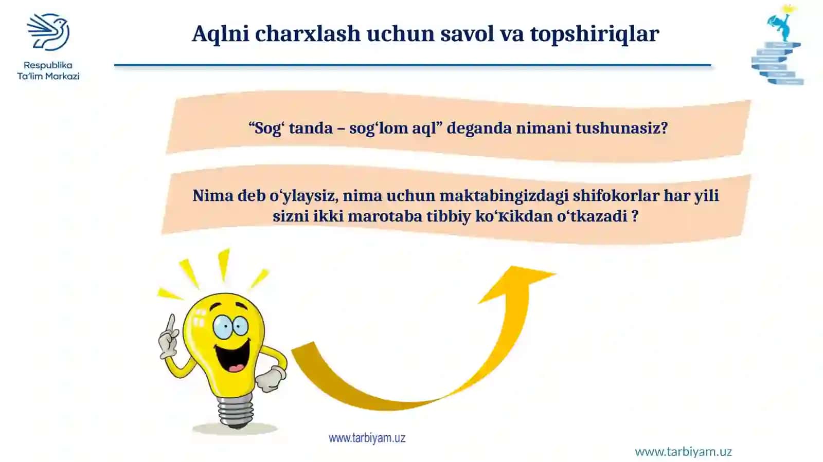4-sinf Tarbiya SOG‘LIK-KATTA BOYLIK 3