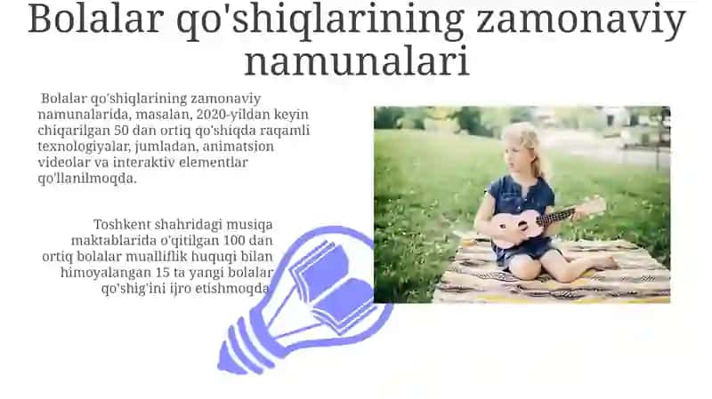Bolalar qo'shiqlari 3