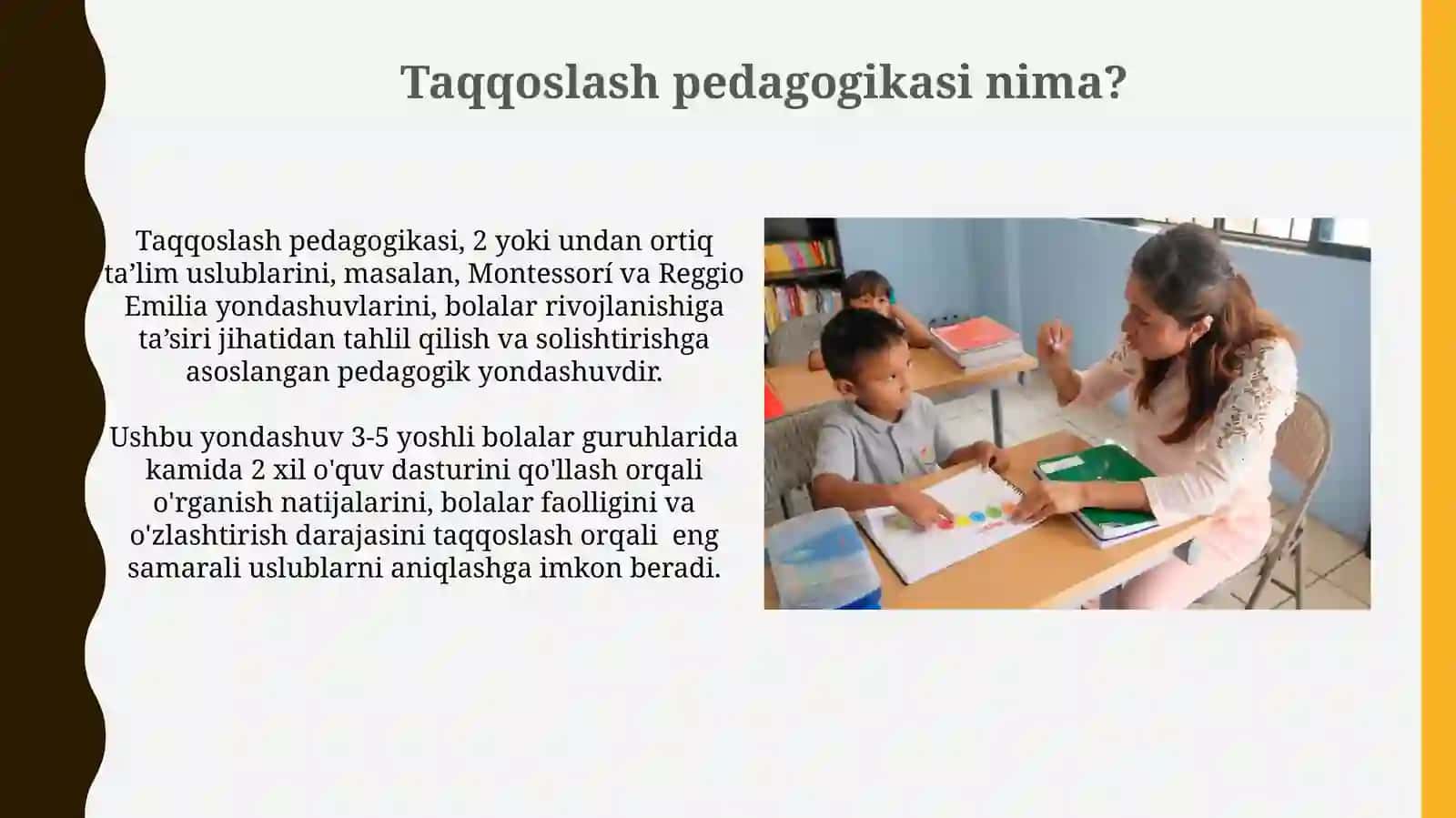 Taqqoslash pedagogikasi 3
