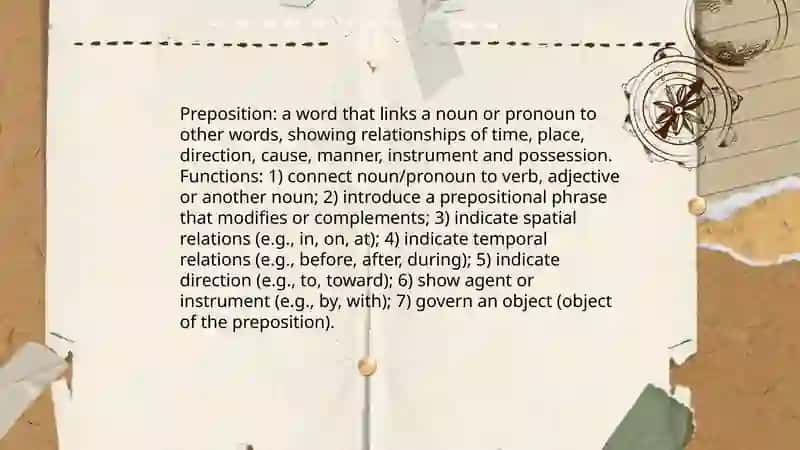 Preposition and its types 3