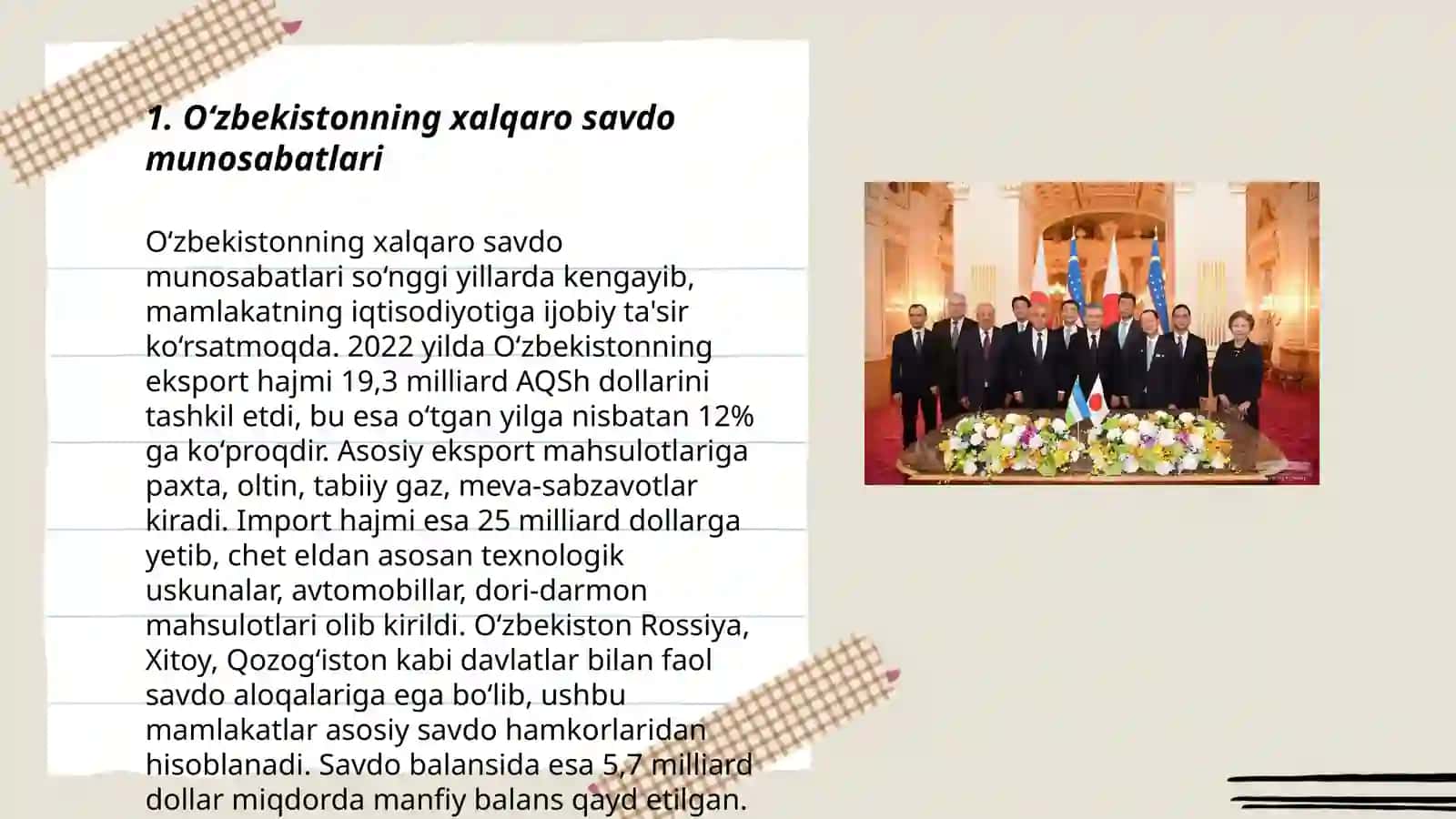 O‘zbekiston jahonga yuz tutmoqda 3