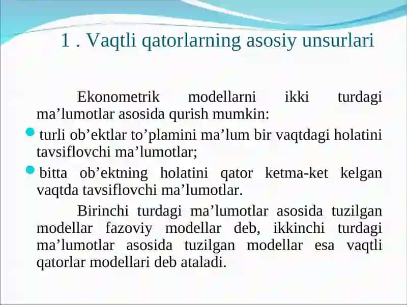 EKONOMETRIKA 3