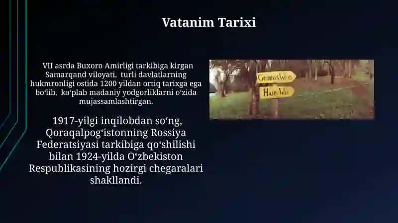 Bag'rikeng yurtim mavzusi 3