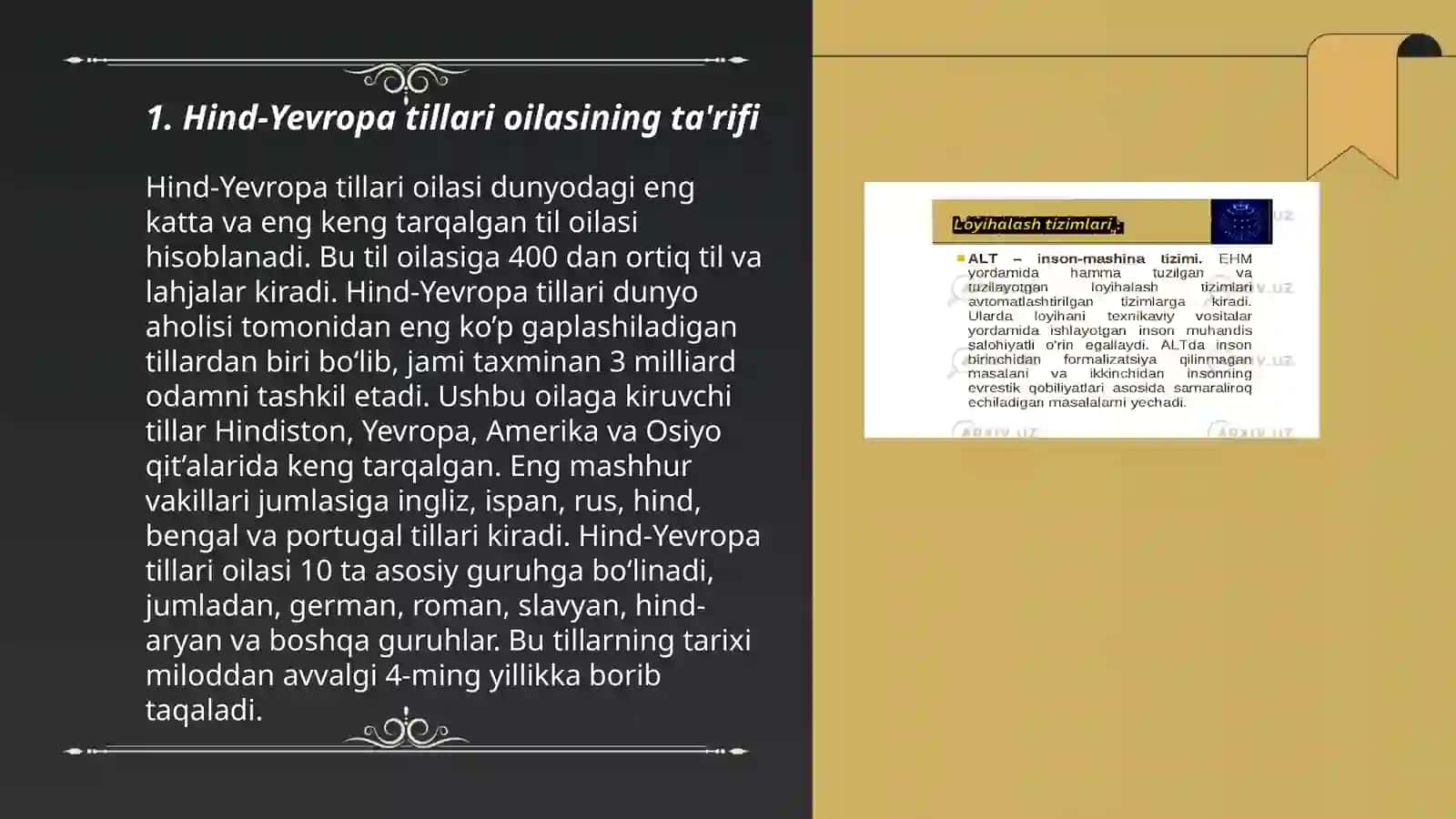 Hind-Yevropa tillari oilasi 3