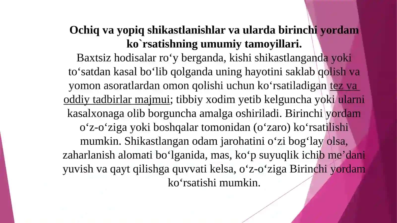 Ko'krak qafasining ochiq va yopiq shikastlanishi 3
