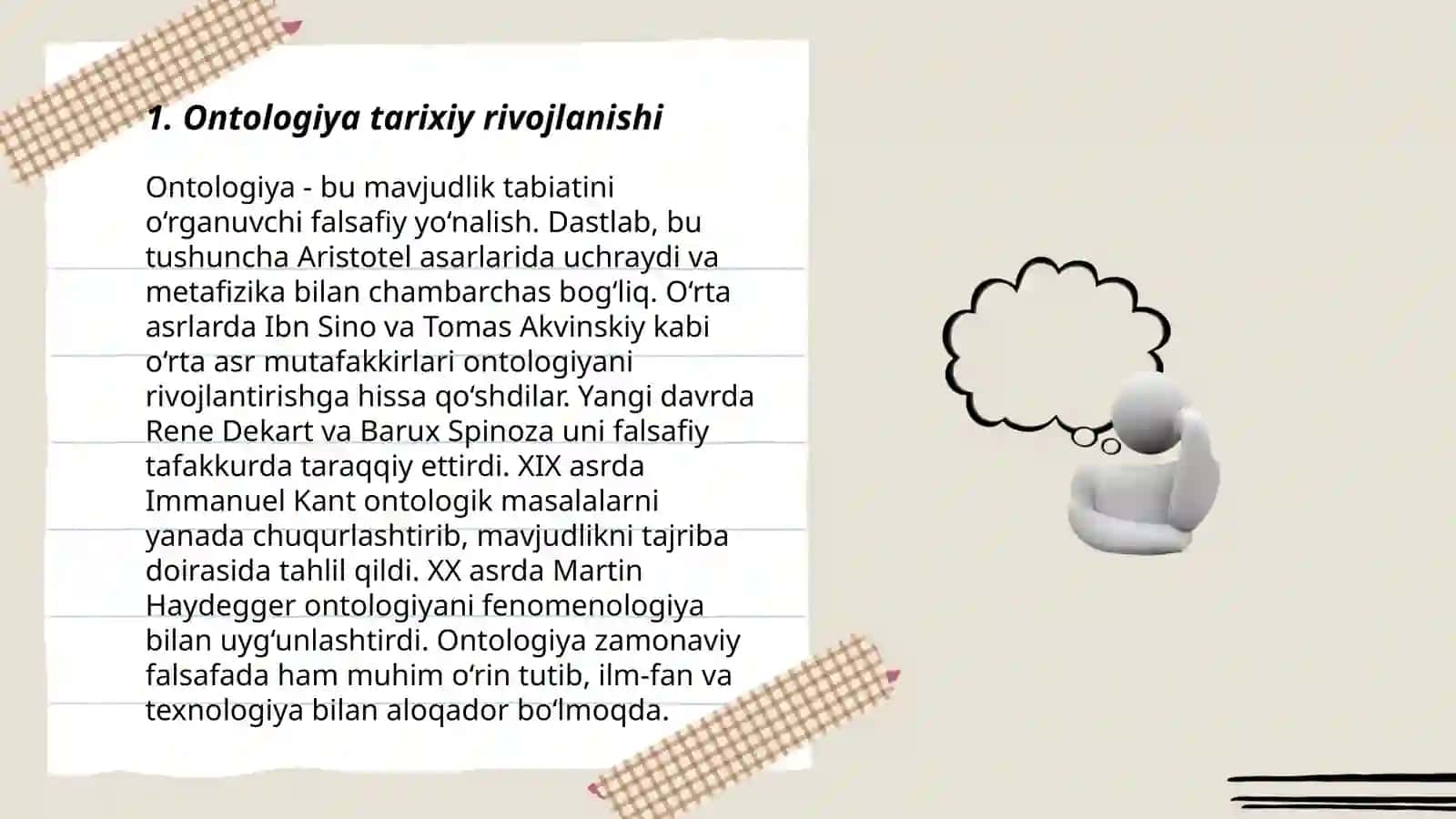 Ontologiya (borliq tushunchasi) 3