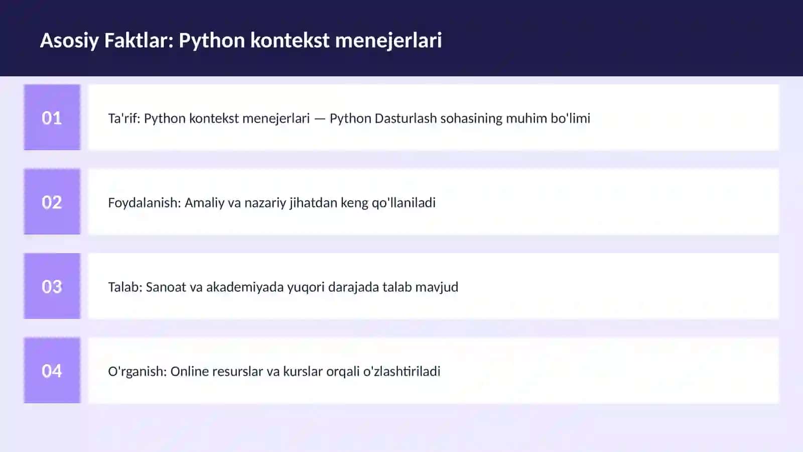 DASTURLASH | PYTHON DASTURLASH 3