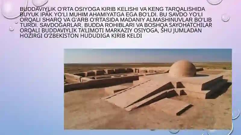 O’zbekistonda buddaviylik dinining tarixiy ildizlari 3