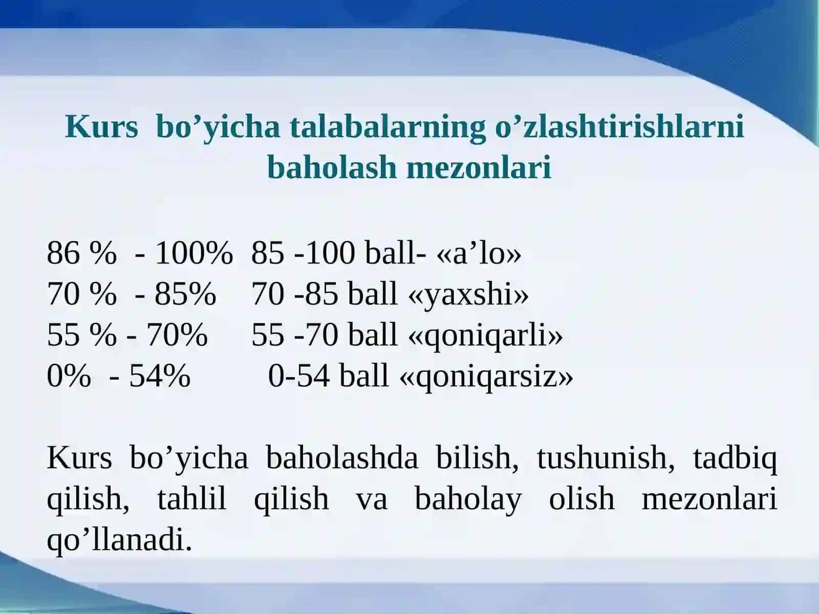 "BOSHLANG`ICH MATEMATIKA KURSI NAZARIYASI" 3