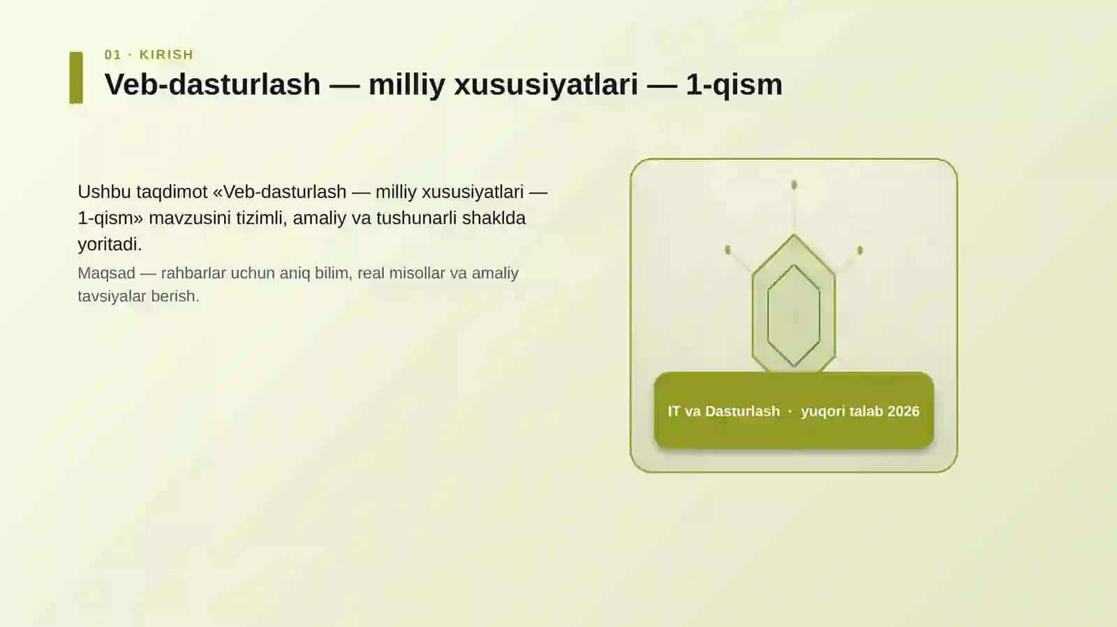 Veb-dasturlash — milliy xususiyatlari — 1-qism 3
