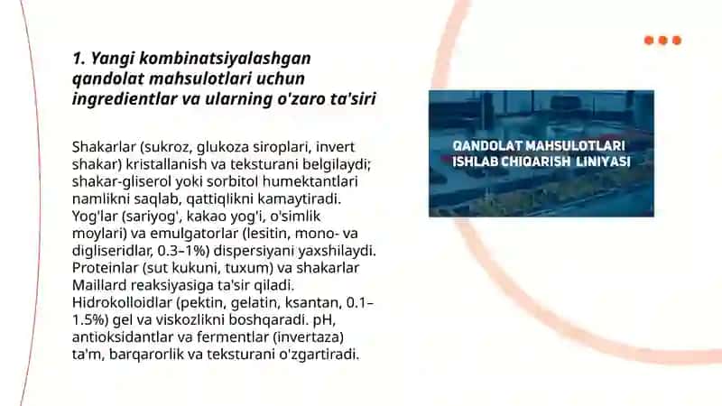 Yangi kombinatsiyalashgan qandolat mahsulotlari 3