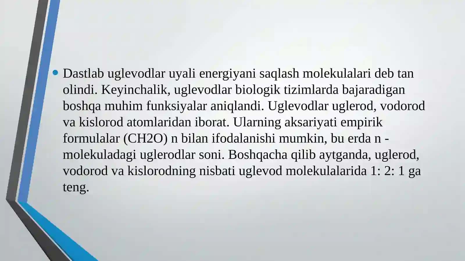 Karbonsuv.Monosaxaridlar 3