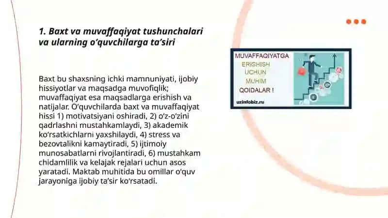 Baxt va muvaffaqiyat sirlari mohiyati 3