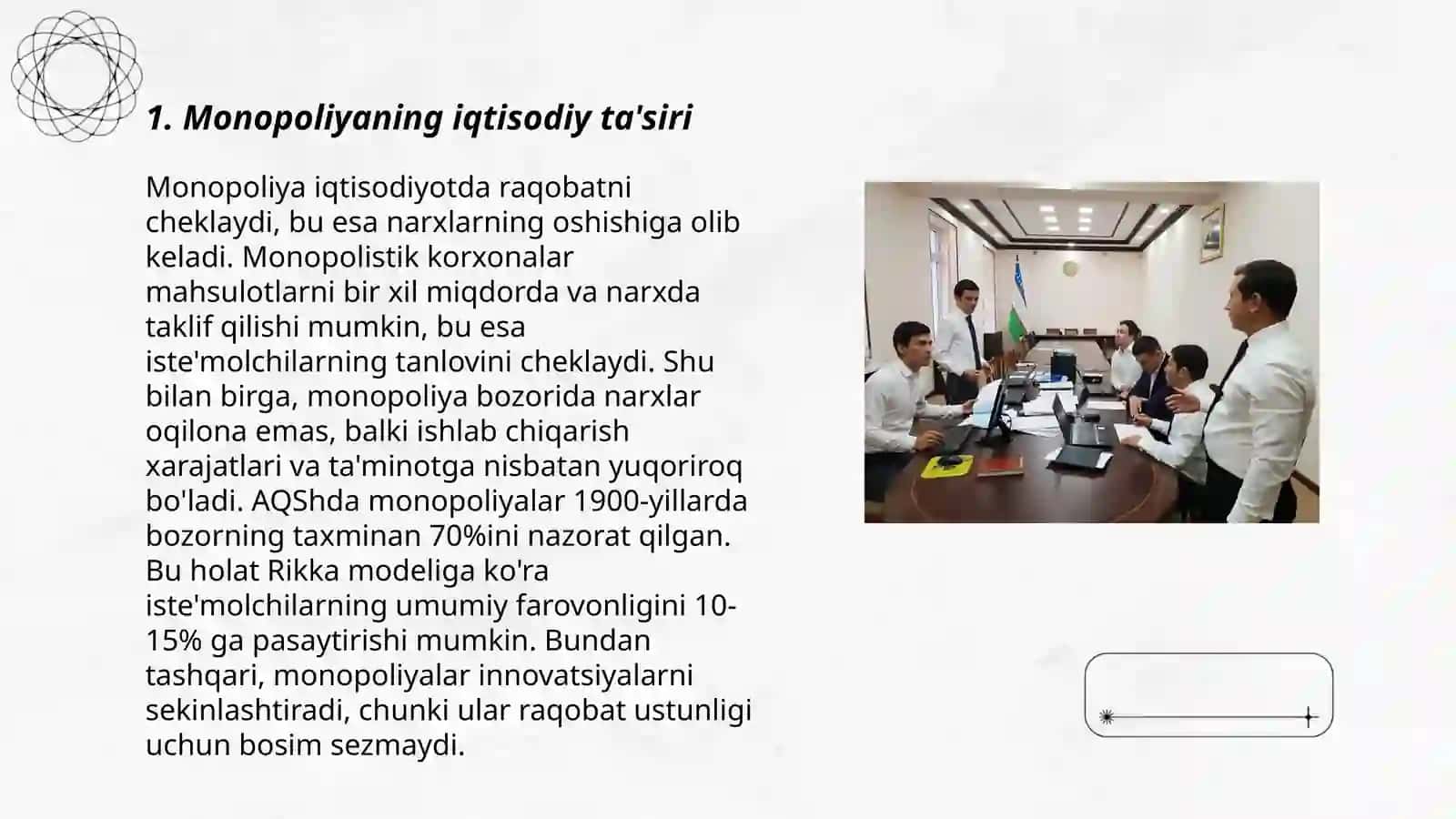 Monopoliyaga qarshi kurashishning siyosiy ahamiyati 3