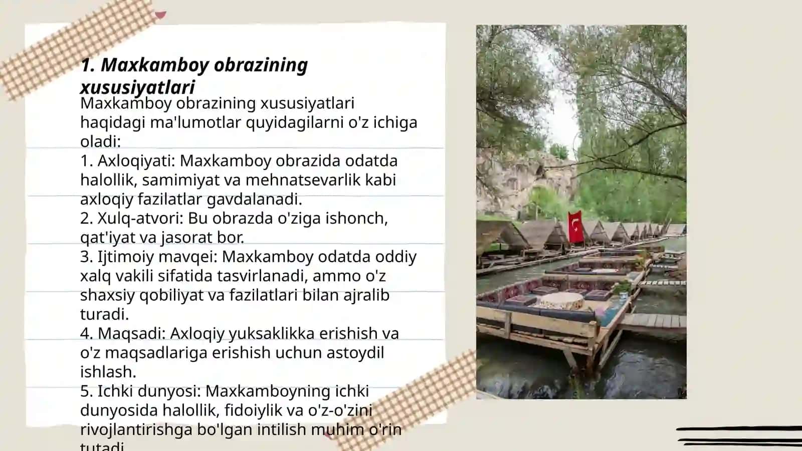 Maxkamboy obrazining xususiyatlari 3