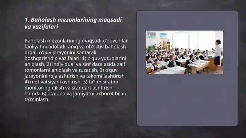 Baholash mezonlari 3