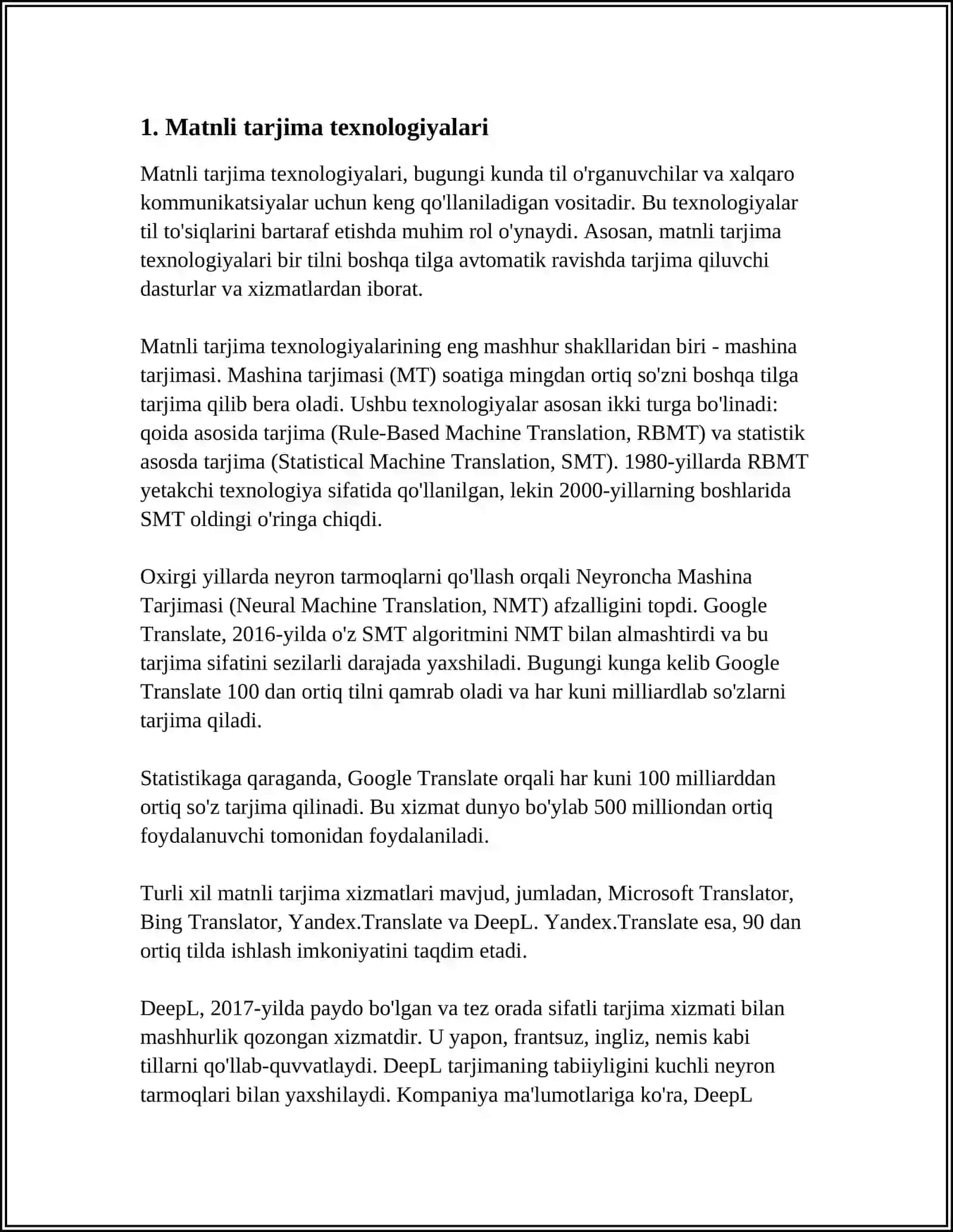 GAZETA VA UNI SARLAVHALARINI TARJIMA QILISH 3