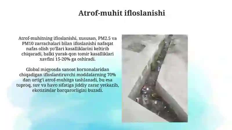 Hozirgi kundagi dolzarb Ekologik muammolar 3