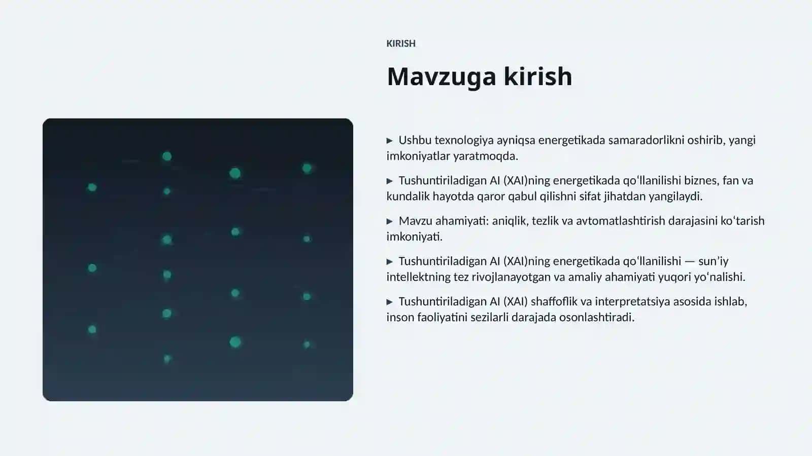 SUNʼIY INTELLEKT • PROFESSIONAL TAQDIMOT 3