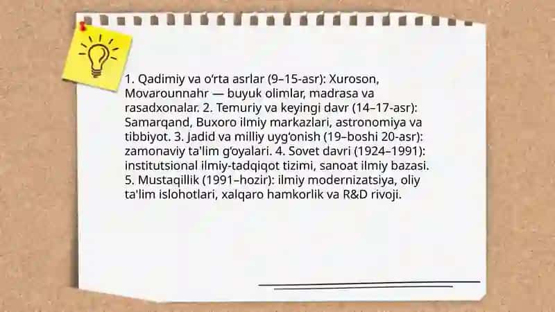 O'zbekistonda ilm fanning rivojlanishi 3