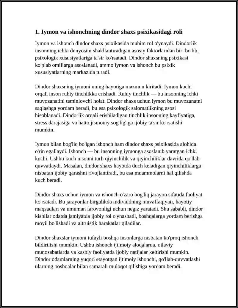 DINDOR SHAXSIGA XOS PSIXOLOGIK XUSUSIYATLAT 3