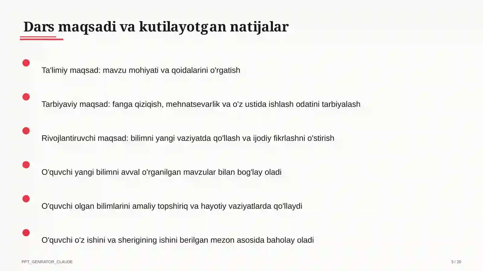 Zamonaviy dars ishlanmasini tuzish 3
