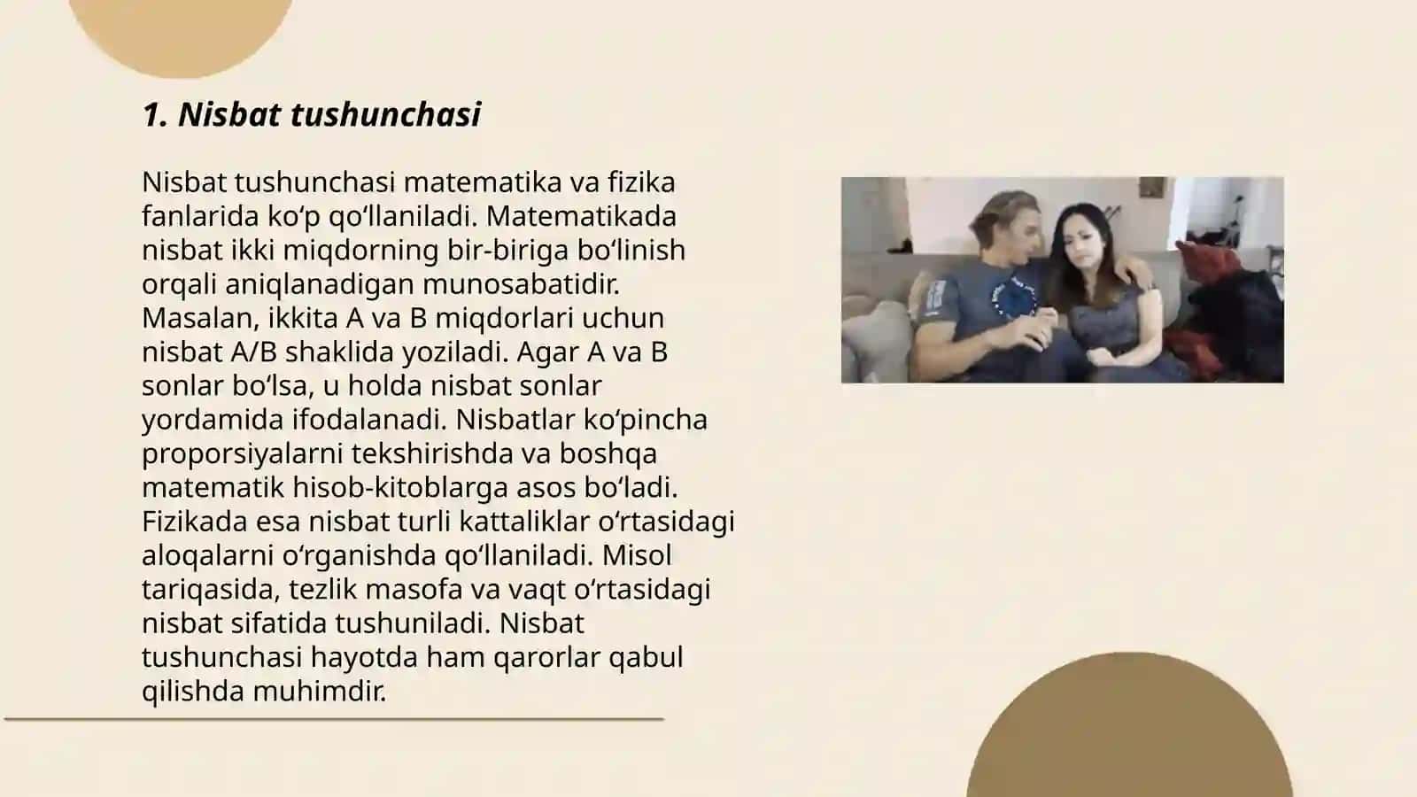 Nisbat kategoriyalari va uning shakllari tizimi 3