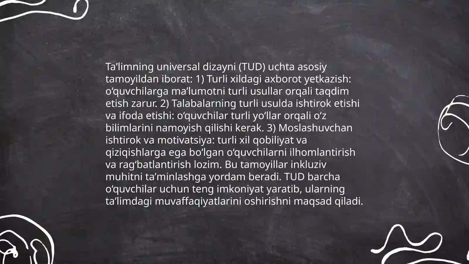 Taʼlimning universal dizayni va individual taʼlimiy reja 3