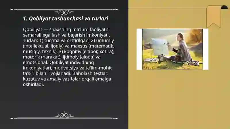 Qobilyat 3