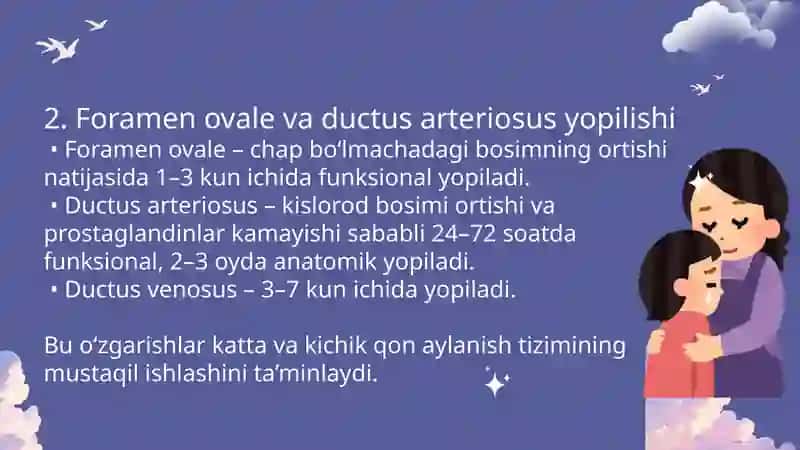 Yurak qon tomir tizimidagi o'zgarishlar 3