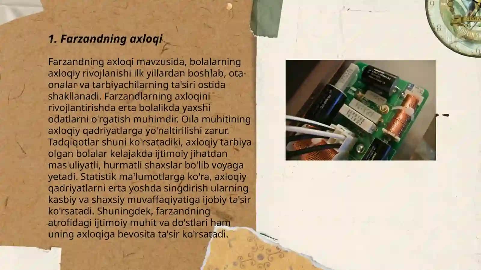 Kaykovusning Qobusnoma asarida farzand tarbiyasi 3