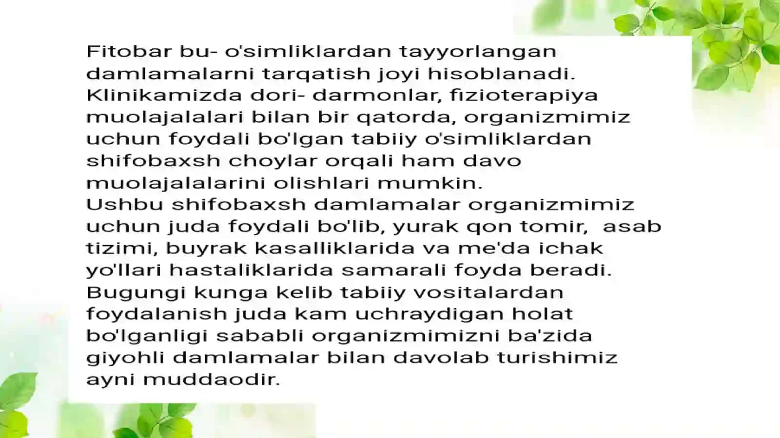 Fitopreparatlarni nazorat qilish fanidan 3