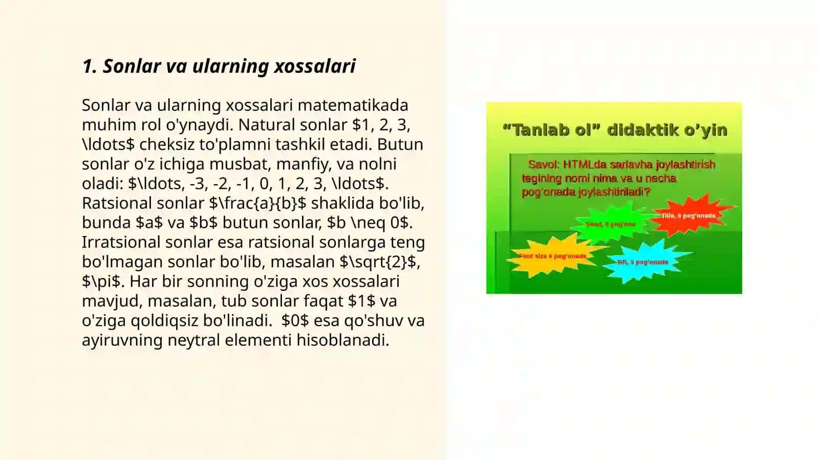 Algebra elementlari 3