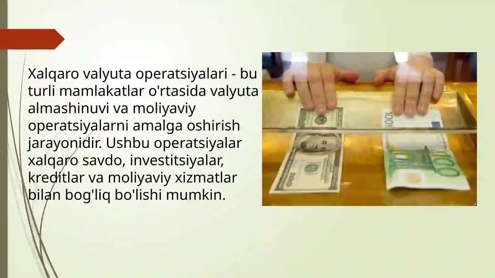 Xalqaro valyuta operatsiyalari 3