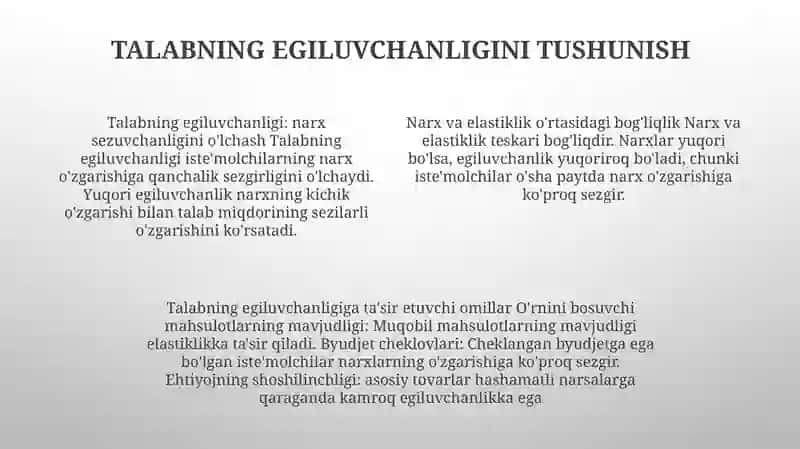 Yalpi Daromad Va Talab Egiluvchanligi O'Rtasidagi Bog'Liqlik 3