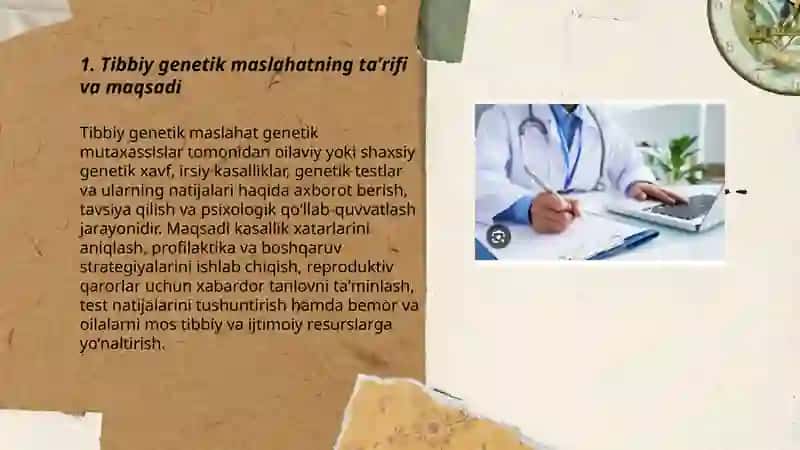 Tibbiy genetik maslahat 3