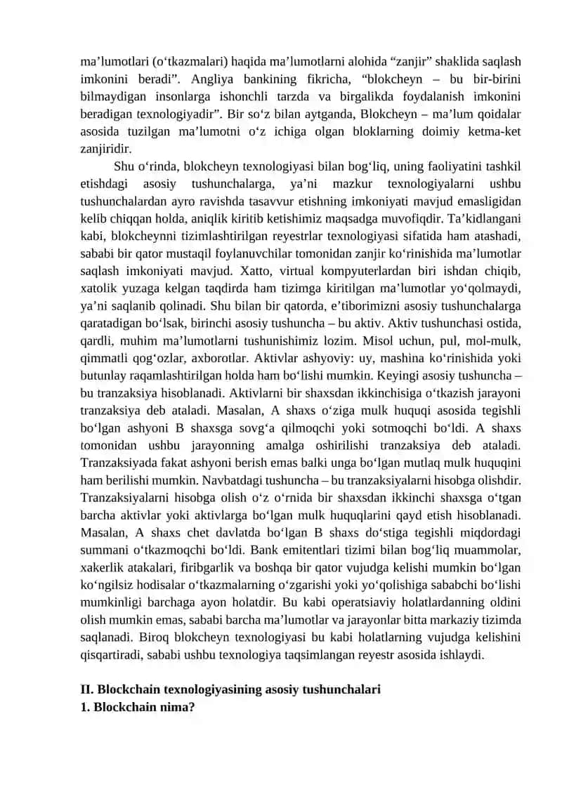 Blockchain texnologiyasining DT loyihalar boshqaruvidagi o‘rni 3