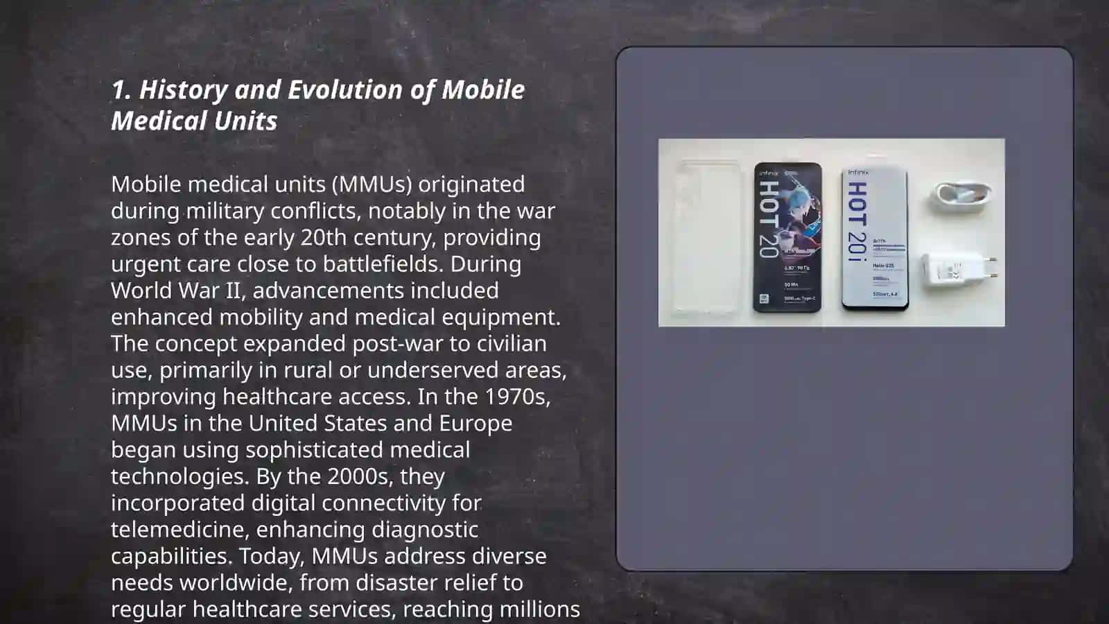 Mobile medical units in the world 3