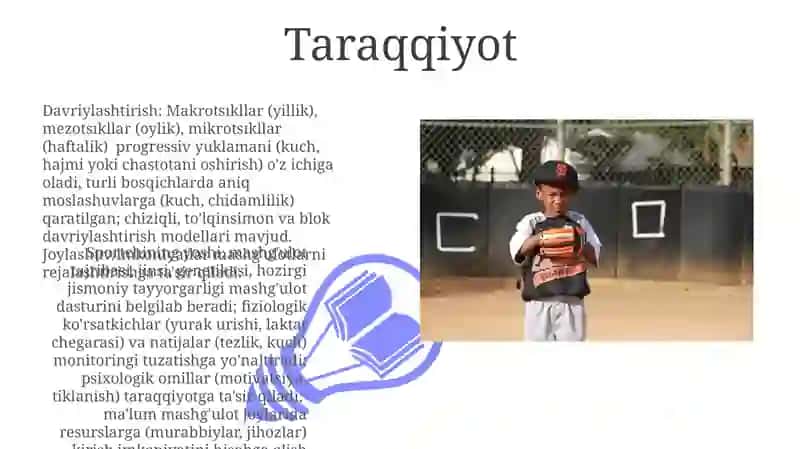 Sport mashgulotlarining tamoyillari 3
