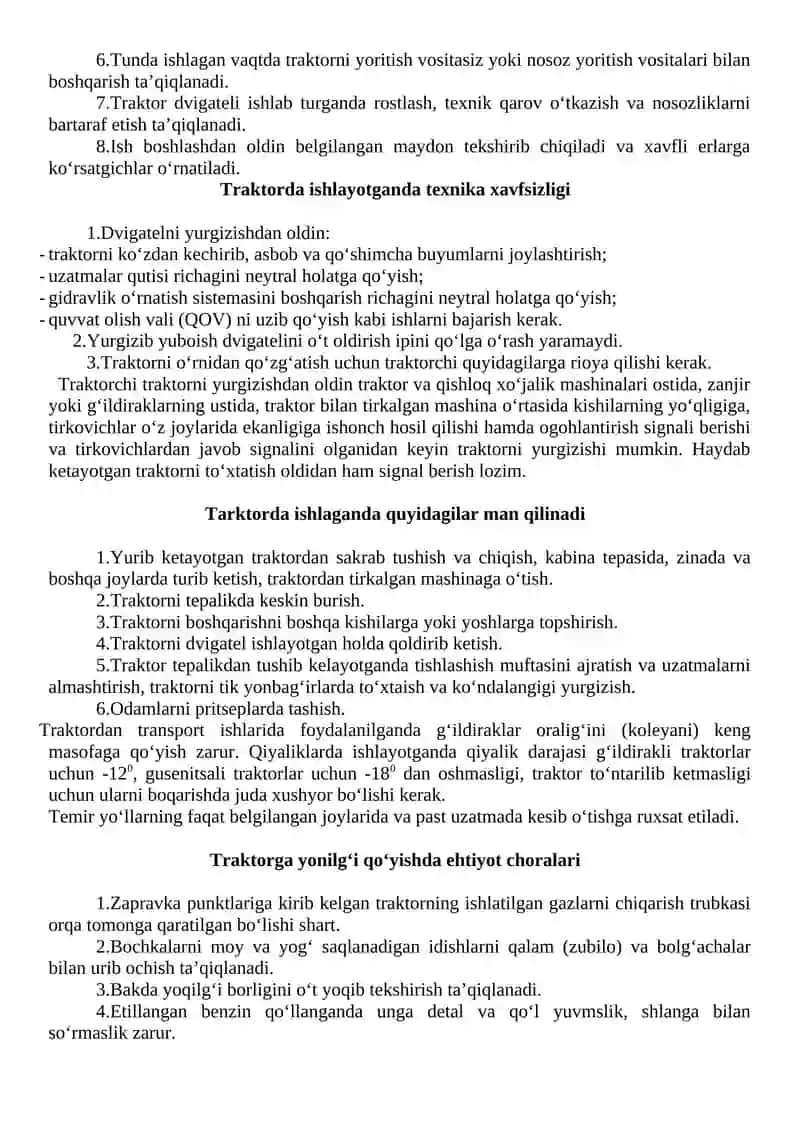 TEXNIKA, YONG‘IN VA ELEKTR XAVFSIZLIGI QOIDALARI 3