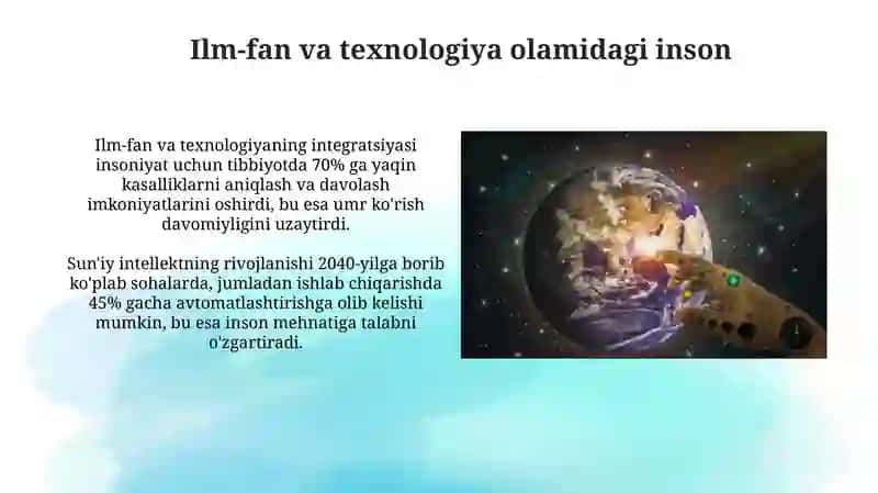 Inson fan va texnika olamida 3