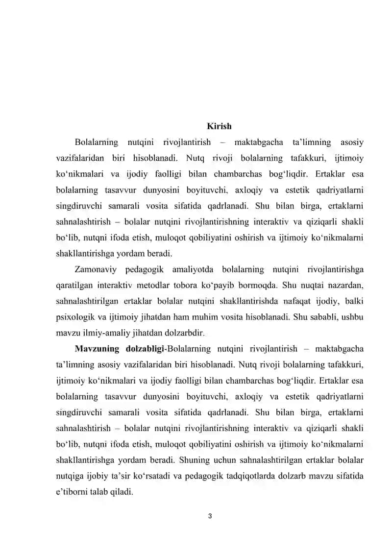 Sahnalashtirilgan ertaklar bolalar nutqigga ta'siri. 3