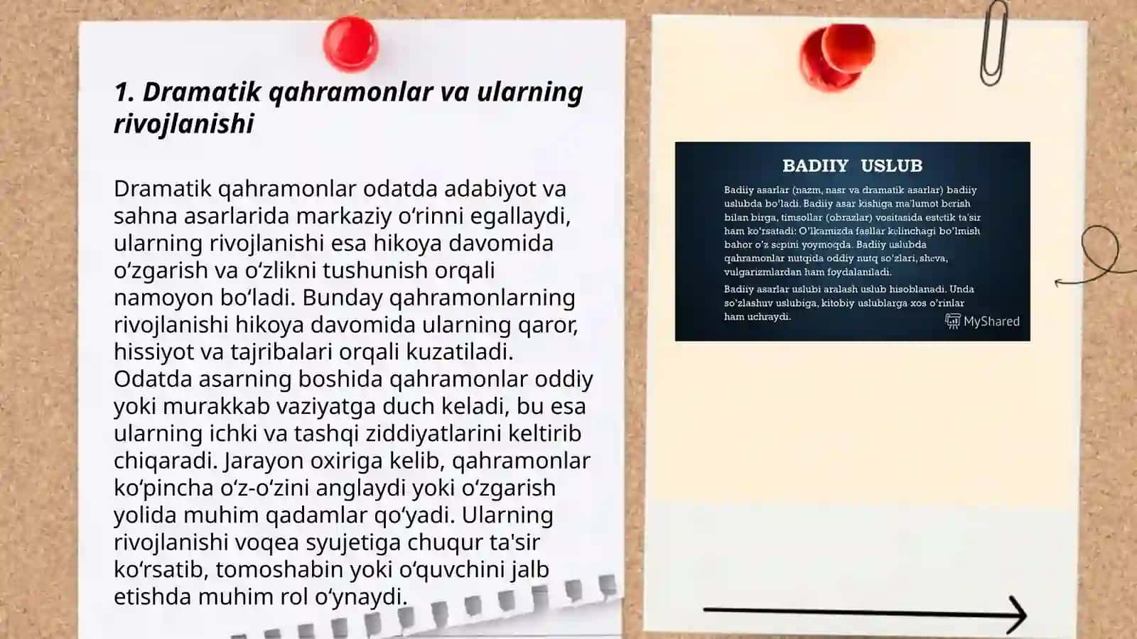 Dramatik tur va janrlar tahlili 3