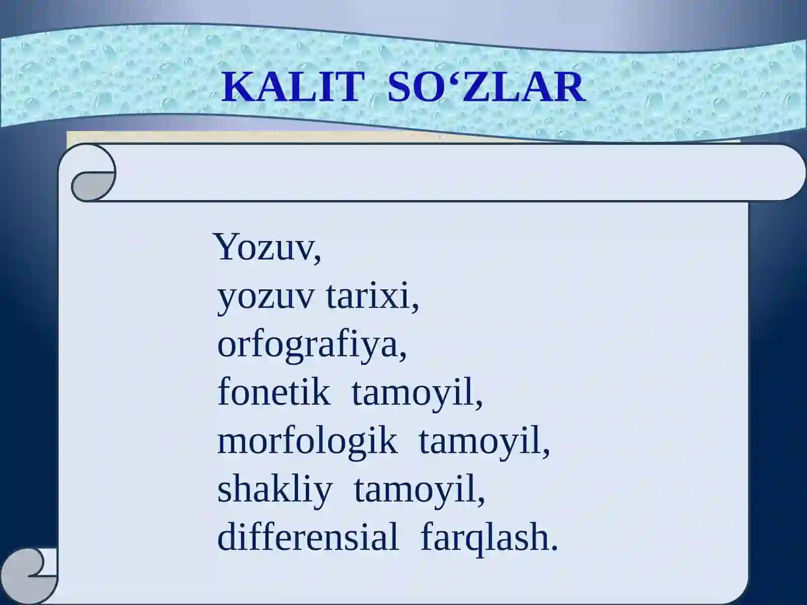 Orfografiya haqida ma’lumot 3