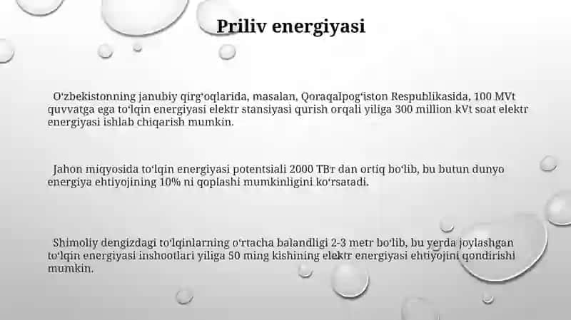 Muqobil elektr manbalari 3