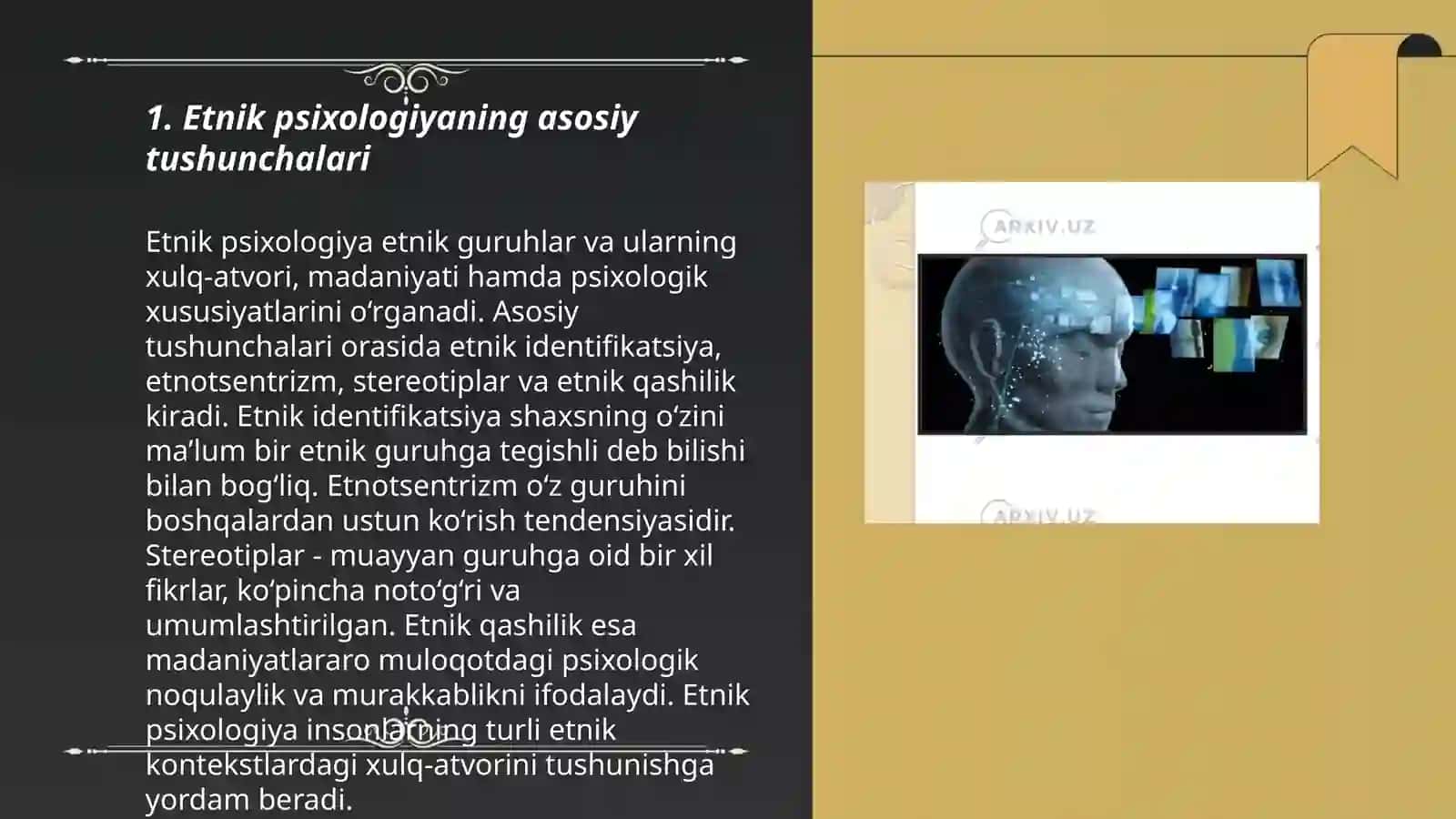Etnik psixologiyaning tuzilishi 3