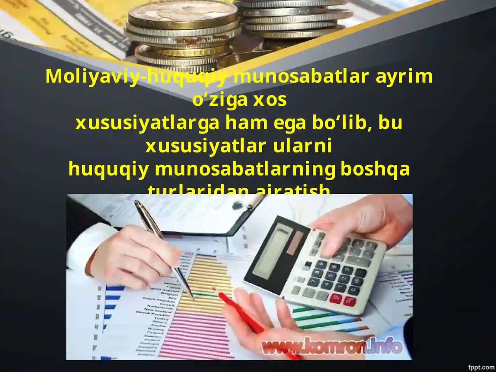 Moliyaviy-huquqiy munosabatlar 3